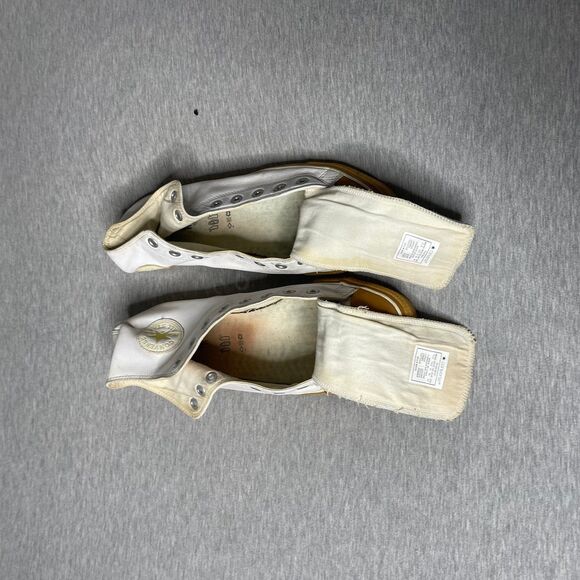 Converse Chuck Taylor Men’s Vintage 2000 All Star Leather High-Top Sneaker Shoes - Picture 8 of 11